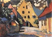 Wassily Kandinsky Murnaui utca Spain oil painting artist